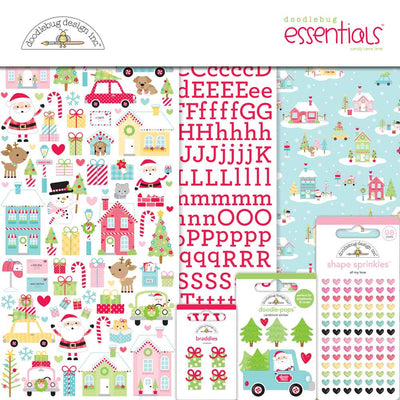 Candy Cane Lane Essentials Kit - Doodlebug