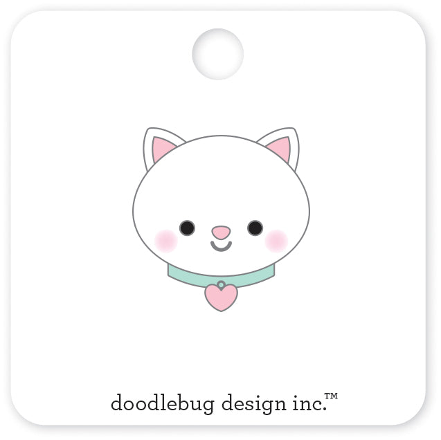 Snowball Collectible Pins - Pretty Kitty Collection-  Doodlebug Design