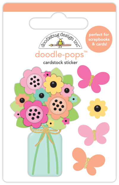Butterfly Bouquet Doodle-Pops  - Doodlebug