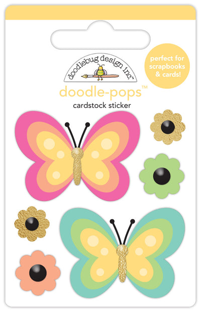 Fancy Flutters Doodle-Pops  - Doodlebug