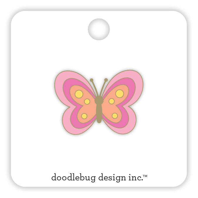 Butterfly Kisses Collectible Pins  - Doodlebug