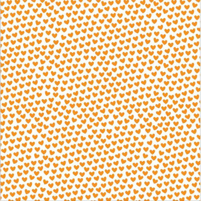 Orange Hearts Clear Cuts - Cooper - Bella Blvd - Clearance