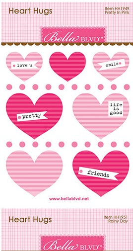 Pretty In Pink Heart Hugs - Chloe - Bella Blvd - Clearance