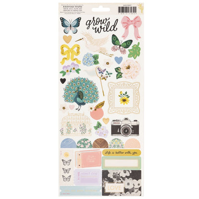 Cardstock Stickers - Maggie Holmes - Woodland Grove Collection - American Crafts