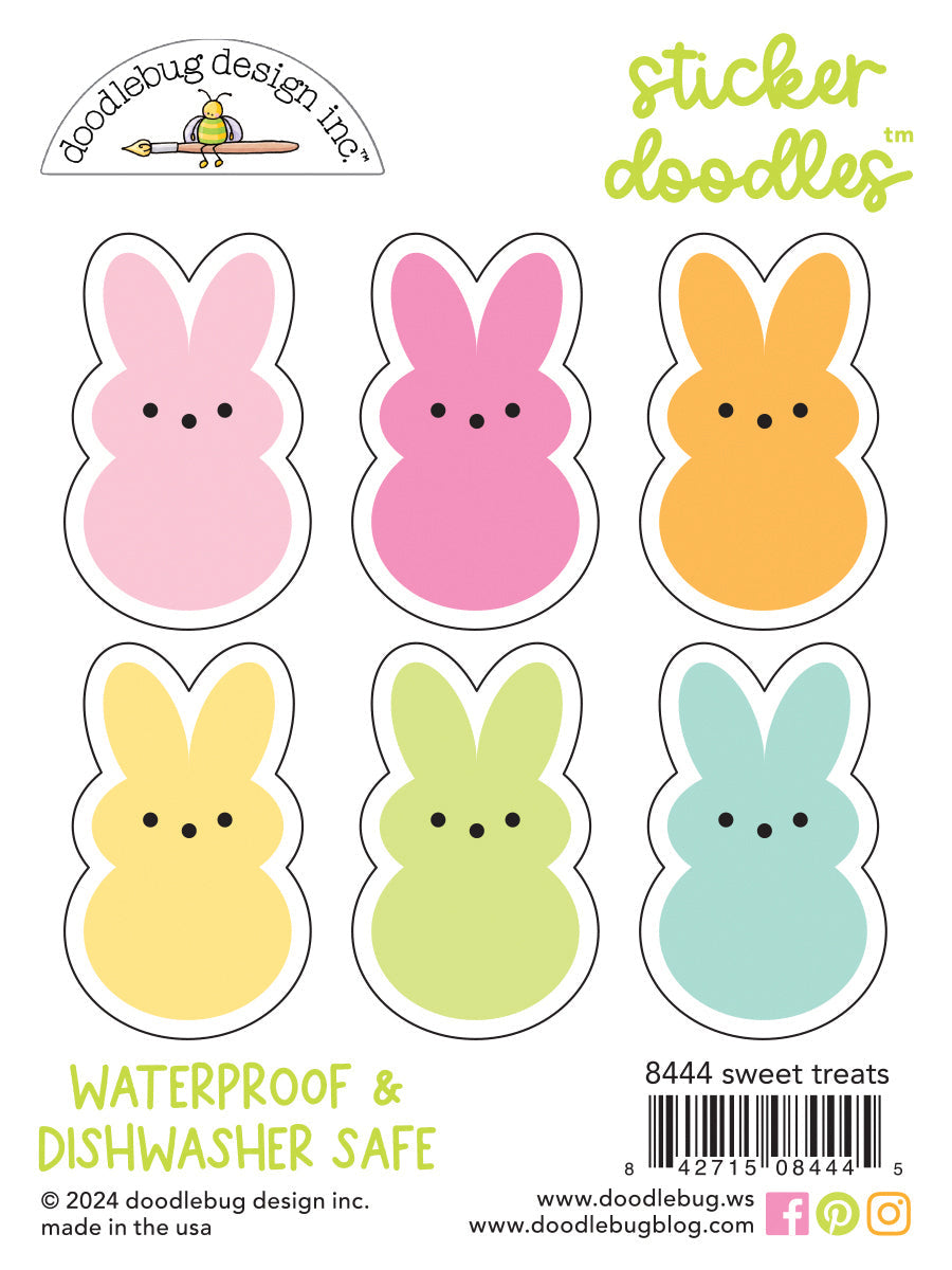 Sweet Treats Sticker Doodles - Doodlebug