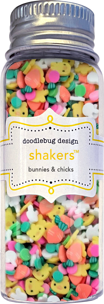 Bunnies & Chicks Shakers - Doodlebug
