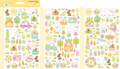 Bunny Hop Mini Icons Stickers - Doodlebug
