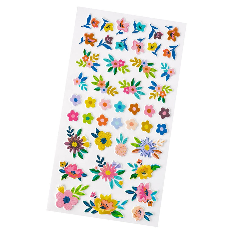 Puffy Stickers - Paige Evans - Blooming Wild Collection - American Crafts