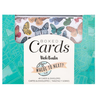 Boxed Cards - Vicki Boutin - Where To Next - American Crafts