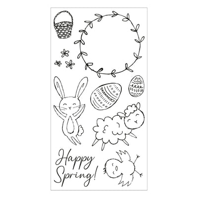 Spring Essentials Clear Stamps - Olivia Rose - Sizzix