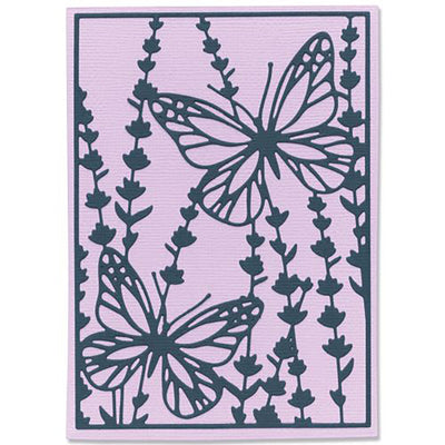 Botanical Card Front Thinlits Die Set - Jennifer Ogborn - Sizzix