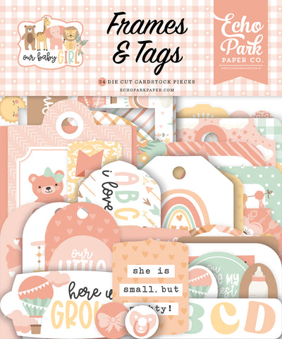 Frames & Tags - Our Baby Girl - Echo Park