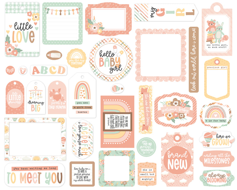 Frames & Tags - Our Baby Girl - Echo Park