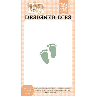 Baby Footprint Designer Dies - Our Baby Collection - Echo Park