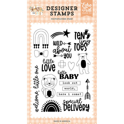 Little Love Stamp Set - Our Baby Collection - Echo Park