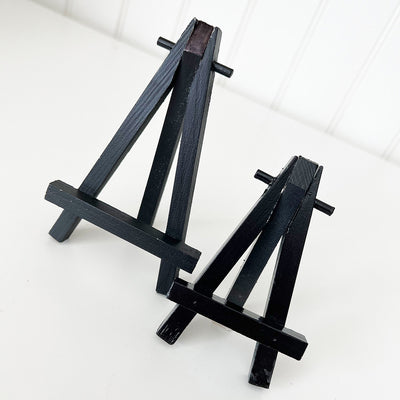 Mini Easel Set Black- Foundations Decor