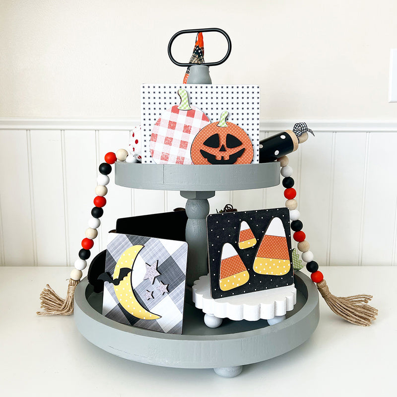 Spooky Set - Tiered Tray Collection - Foundations Decor