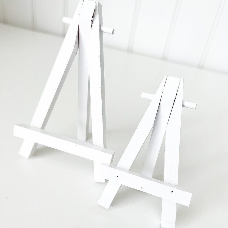 Mini Easel Set White- Foundations Decor