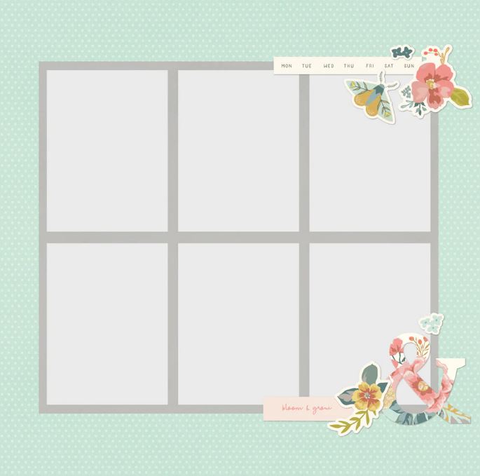 Wildflower Pages Pieces - Simple Pages Collection - Simple Stories