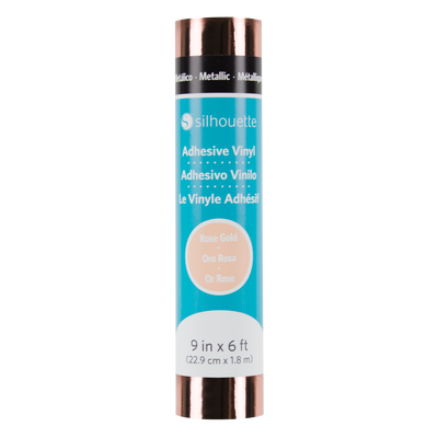 Silhouette Rose Gold Metallic 9" Vinyl Roll