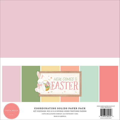 Here Comes Easter Solids Kit - Carta Bella