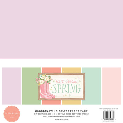 Here Comes Spring Solids Kit - Carta Bella
