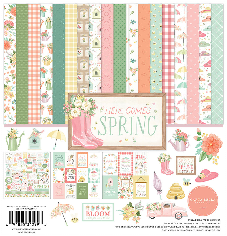 Here Comes Spring Collection Kit - Carta Bella