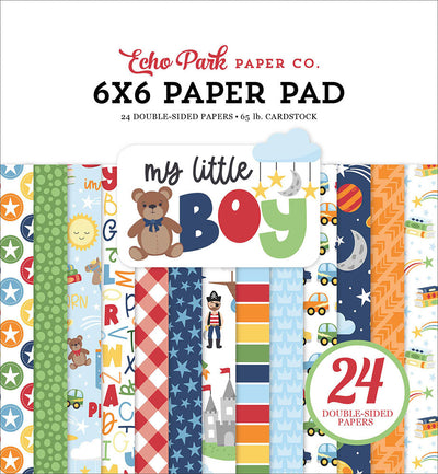 My Little Boy 6" x 6" Paper Pad - Echo Park