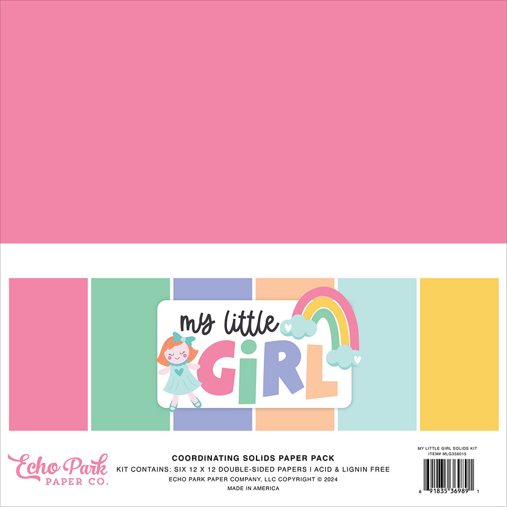 My Little Girl Solids Kit - Echo Park