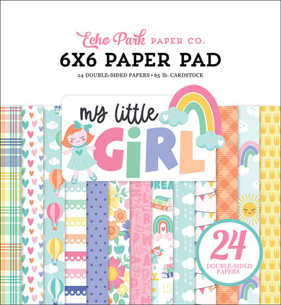 My Little Girl 6" x 6" Paper Pad - Echo Park