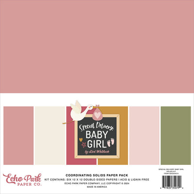 Special Delivery Baby Girl Solid Kit - Echo Park
