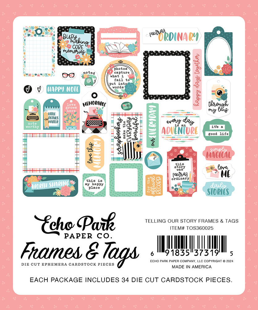 View 3 of Telling Our Story Frames & Tags - Echo Park