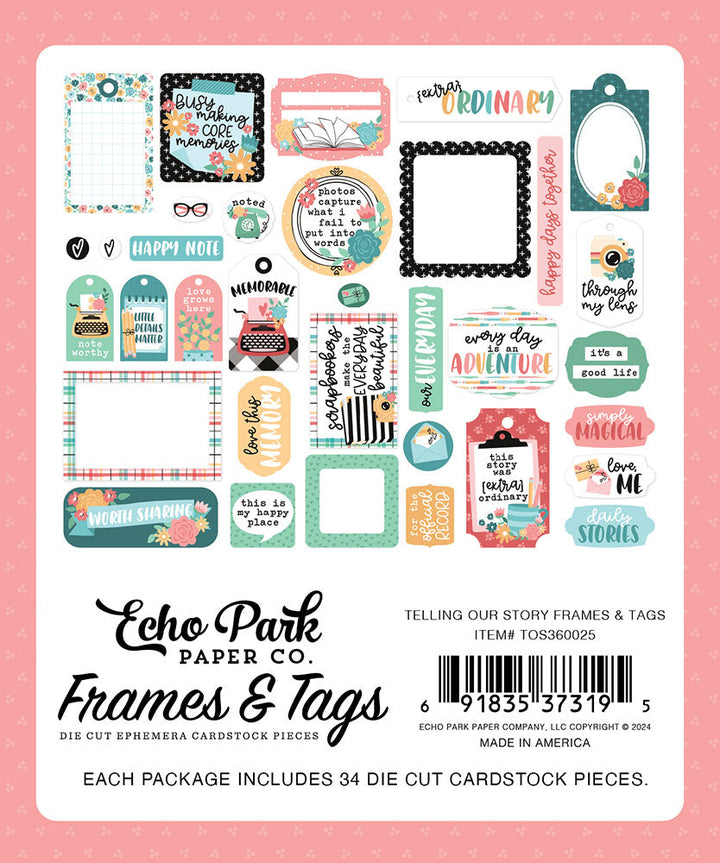 View 3 of Telling Our Story Frames & Tags - Echo Park