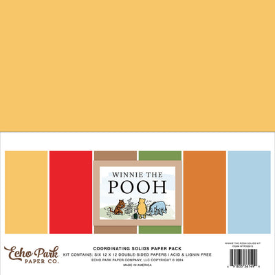 Winnie The Pooh Solids Kit - Echo Park