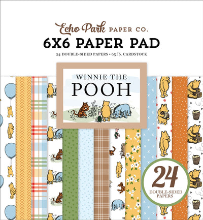 Winnie The Pooh 6" x 6" Paper Pad - Echo Park