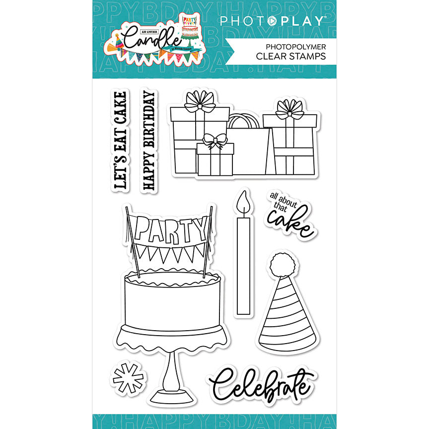 Add Another Candle Stamp Set-PhotoPlay