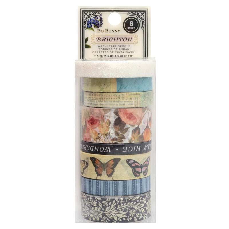 Washi Tape, 8pc - Brighton Collection - BoBunny