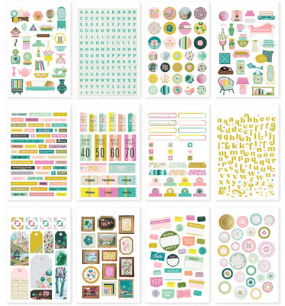 Sticker Book - Flea Market Collection - Simple Stories