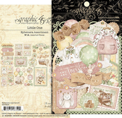 Ephemera Assortment - Little One Collection - Graphic 45