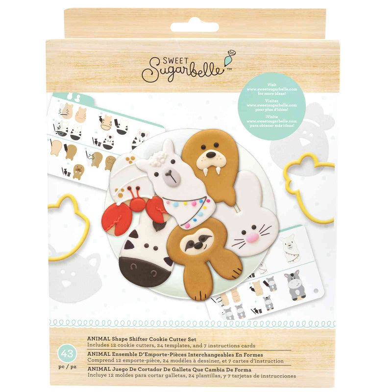 Sweet Sugarbelle Animal Cookie cutters