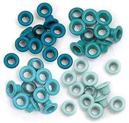 We R Memory Keepers Eyelets - Auqua