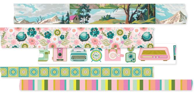 Washi Tape - Flea Market Collection - Simple Stories