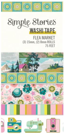 Washi Tape - Flea Market Collection - Simple Stories