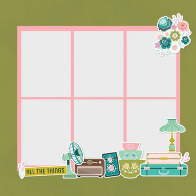 Flea Market Pages Pieces - Simple Pages Collection - Simple Stories