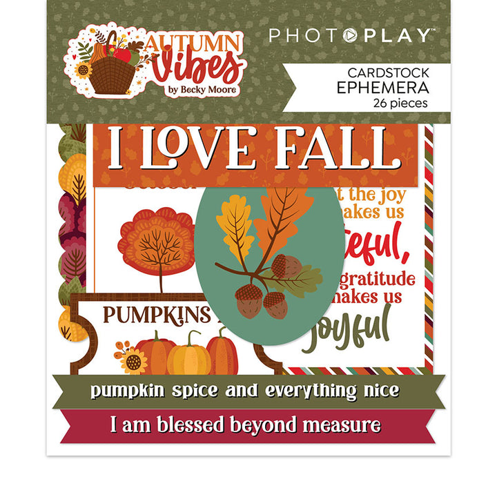 Autumn Vibes - Ephemera - Photo Play