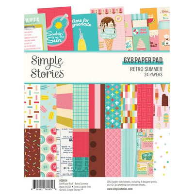 Pad 6" x 8"- Simple Retro Summer Collection - Simple Stories