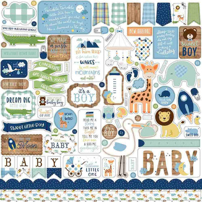 Baby Boy Element Stickers - Echo Park