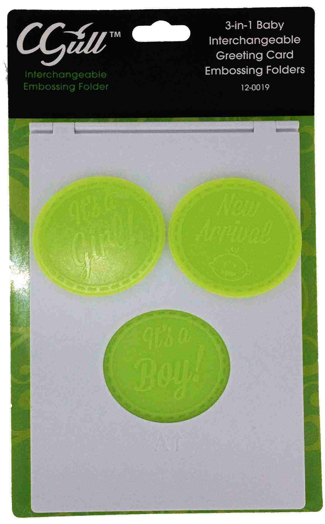 Baby Interchangeable 5x7 Embossing Folder - CGull