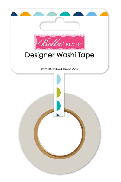 Great View .3125" Washi Tape - Bella Blvd - Clearance