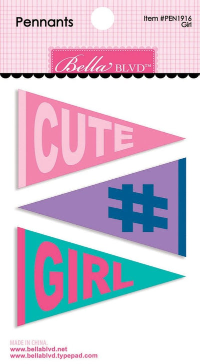 Girl Pennants - My Candy Girl - Bella Blvd